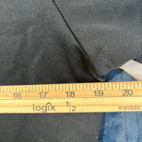 NIKE‎ Dri-Fit Black And White Fleece Athletic Full Zip Sweater Woman Size XL - Picture 5 of 6